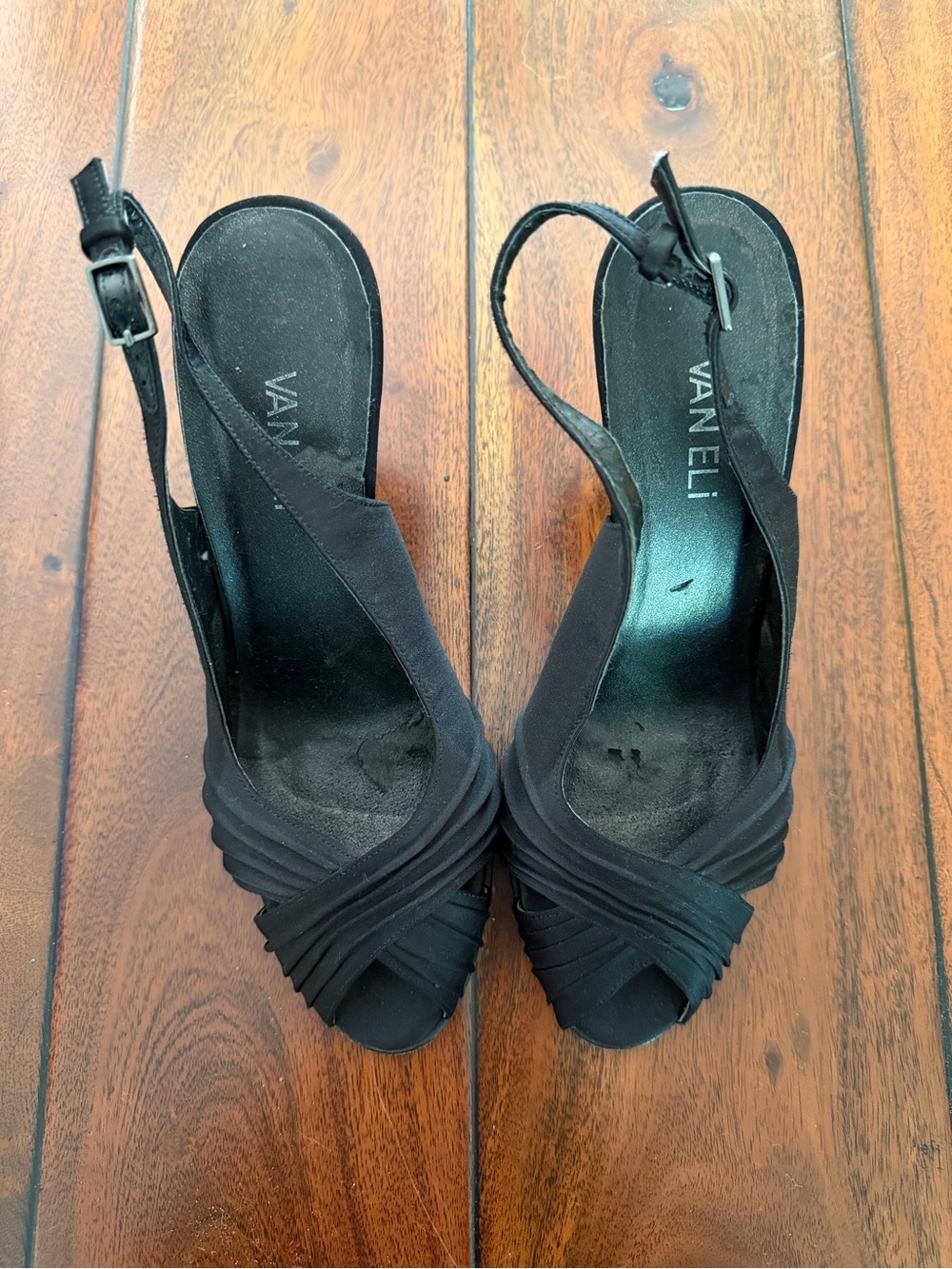 Vaneli Black Evening Shoes